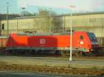 146 206 steht abgebgelt im Bahnhof Aalen und wartet auf neue Aufgaben in Richtung Stuttgart.