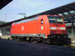 146 205 wird sich gleich vor einen IRE nach Lindau Hbf setzten. Ulm Hbf