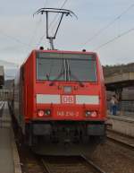 146 214-2 in Neckarelz am 21.12.2012