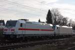 DB Fernverkehr 146 553 am 9.2.13 abgestellt in Mnchengladbach Hbf.