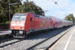 RADOLFZELL am Bodensee (Landkreis Konstanz), 16.09.2017, 145 225-8 als Regionalexpress nach Konstanz im Bahnhof Radolfzell