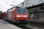 146 116-9 mit RE nach Basel/Bad in Freiburg am 27.08.2011