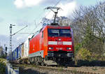 152 007-1 gem. Güterzug durch Bonn-Beuel - 29.11.2017