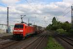 # Roisdorf 48
Die 152 031-1 von Der DB Cargo/Schenker/Railion mit einem Güterzug aus Koblenz/Bonn kommend in das Ausweichgleis in Roisdorf bei Bornheim in Richtung Köln.

Roisdorf
01.05.2018