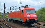 DB Cargo Deutschland AG mit der wie neu aussehenden   152 054-3  [NVR-Number: 91 80 6152 054-3 D-DB] am 20.08.18 Bf.