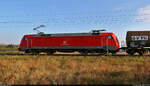 152 066-7 (Siemens ES64F) zieht Kesselwagen Richtung Sangerhausen und wurde seitlich bei Eisdorf (Teutschenthal) geschossen.