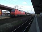 152 050 mit FIR 51607 Seelze - Mnchen Nord, am Morgen des 26.1.2008 in Gttingen