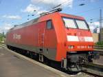 152 036-0 steht am 04.06.2005 abgestellt im Bahnhof Heilbronn.