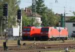 185 139-9 und 152 113-7 in Singen am 03.09.2011