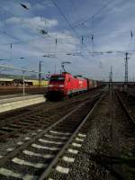 152 088-1 mit gemischten Gterzug in Hanau Hbf am 22.03.13