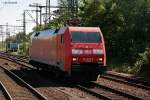 152 002-2 ist solo am 30.05.14 durch hh-harburg gefahren