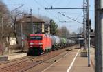 152 120-2 DB Schenker in Hochstadt/ Marktzeuln am 26.03.2012.