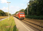 152 140-0 DB kommt mit einem Audi-VW-Zug aus Osnabrück nach Kortenberg-Goederen(B)und kommt aus Richtung