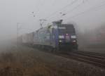 Der Albatros  fliegt  auch bei Nebel.