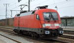 DB Regio AG [D] mit  182 019-0  [NVR-Nummer: 91 80 6182 019-0 D-DB] am 15.04.21 Durchfahrt Bf. Golm Richtung Potsdam Hbf.