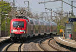 182 001-8 (Siemens ES64U2) passiert die Bahnsteige des Hp Magdeburg Herrenkrug.

🧰 DB Regio Nordost
🚝 RE 3119 (RE1) Magdeburg Hbf–Cottbus Hbf
🕓 2.5.2022 | 13:14 Uhr