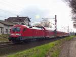 182 005 mit RE1 nach Magdeburg in Groß Kreutz, 05.04.17