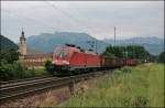 182 014 (9181 182 014-1 D-DB) bringt den 44114(?) vom Brenner nach Mnchen Nord.