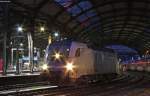 ES 64 U2 - 060 beim rangieren in Aachen Hbf 30.12.09