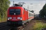 DB 182 012 am 5.9.10 mit IC 1812 in Dsseldorf-Angermund