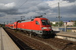 182 020 brachte am 1.8.2016 die RB42/S2 (RB17716) aus Leipzig-Connewitz nach Magdeburg.