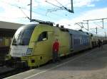 Hier zu sehen die ES 64 U2- 015 (Br182 515-7) mit einem Sonderzug aus Bremen zur Weiterfahrt nach Luzern die Br182 515-7 wurde abgekoppelt und eine Re436 112-7 wurde drangekoppelt die Lok ist auch bei meinen Bahnbilder zu finden....