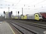 Einen besonderen Lokzug erwischten wir am 23. August 2008 im
Salzburger Hauptbahnhof. Bestehend aus ES 64 U2 013, 029 und 037.