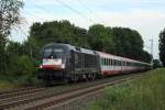 TXL ES 64 U2-099 (182 599-1) mit dem verspteten IC118 in Bonn am 2.9.2012