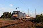 182 572 / ES 64 U2-072 am EC7 bei Brhl am 19.10.2013