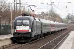ES 64 U2-030 mit HKX 1806 nach Köln durchfährt Recklinghausen 3.4.2015