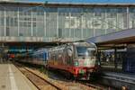 183 001  175 Jahre Deutsche Eisenbahn  alex in München Hbf, Juni 2023.