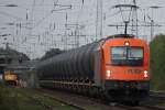 RTS 1216 902 am 15.9.12 mit einem Kesselzug von Duisburg Ruhrort Hafen kommend in Ratingen-Lintorf.