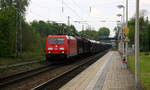 185 259-9 DB  kommt mit einem Audi-VW-Zug aus Osnabrück nach Kortenberg-Goederen(B)und kommt aus Richtung