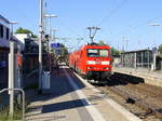 185 054-4 und eine 185er beide von DB kommen mit einem Audi-VW-Skoda-Zug aus Osnabrück nach Kortenberg-Goederen(B) und kommen aus Richtung