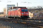 13.02.2018 Eislingen Bahnhof 185 368-8