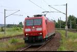 185 174-0 DB als Tfzf durchfährt den Bahnhof Weißenfels auf Gleis 4 Richtung Naumburg (Saale).
[16.6.2018 | 10:43 Uhr]