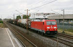 DB Cargo 185 376 mit EK 54533   Düsseldorf-Reisholz - Gremberg // Langenfeld-Berghausen // 28. Oktober 2012