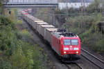 DB 185 035-3 auf der Hamm-Osterfelder Strecke mit dem  Nievenheimer  Richtung Osten in Recklinghausen 5.11.2019 