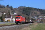 185 120-3 mit dem GK 68193 (Mannheim Friedrichsfeld-Singen(Htw)) bei Epfendorf 4.4.20