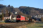 185 086-6 mit dem EZ 45175 (Kornwestheim Rbf-Wolfurt) bei Epfendorf 6.4.20