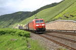 185 073 am 27.05.2024 in der Nähe von bingen am Rhein