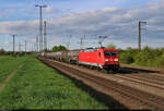 185 353-0 führt einen Kesselzug durch Großkorbetha Richtung Halle (Saale).

🧰 DB Cargo
🕓 13.4.2024 | 8:52 Uhr