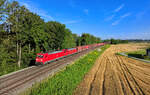 185 295 + 185 xxx mit einem Erzzug am 25.07.2024 bei Schwarzwöhr.