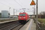 DB 185 247-4 als Tfzf Richtung Leipzig, am 23.12.2024 in Schkeuditz West.