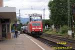 BR 185 230- 5 bei der Durchfahrt in Emmendingen 