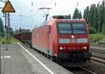 185 065-5 bei der Durchfahrt in Herne 3.8.2009