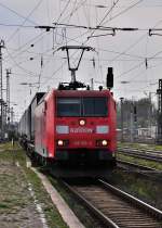 185 166 kommt durch den Bf Stendal am 20.04.2010