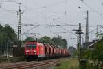 185 265-6 mit einem ? Zug gen Norden in Verden (Aller) 18.8.10