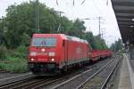 185 231-8 bei der Durchfahrt in Recklinghausen 12.9.2010