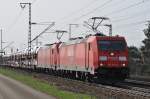 185 254 + 185 320 Graben-Neudorf 25.03.2011